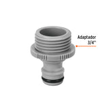 CONECTOR 3/4' RÁPIDO MACHO DE ABS, SISTEMA CLICK, TRUPER