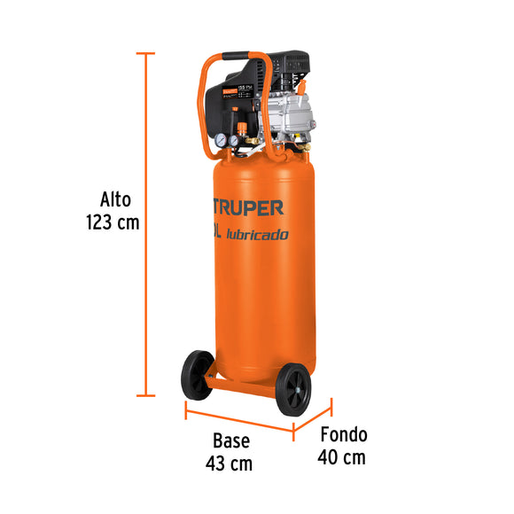 COMPRESORA LUBRICADA, 80 L