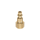 CONECTOR RÁPIDO DE LATÓN, HEMBRA, CUERDA 1/4' NPT, TRUPER