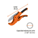 CORTADOR PROFESIONAL TUBO DE PLÁSTICO, CORTE 2-1/2', EXPERT