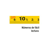 CINTA MÉTRICA LARGA 50 M, METÁLICA, TIPO CRUCETA, TRUPER