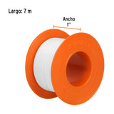 CINTA SELLA ROSCAS 1' X 7 M DE LARGO, USO GENERAL, TRUPER