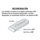 CUCHILLA PARA CEPILLO DE CARPINTERO # 6, TRUPER