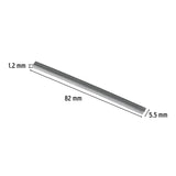 BLÍSTER CON 2 CUCHILLAS CARBURO DE TUNGSTENO P/CEPEL-3-1/4A4
