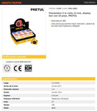 FLEXÓMETRO 3 M CINTA 13 MM, PRETUL