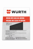 LIJA AGUA #150 USO RUDO WURTH (50PCS) 230 X 280MM