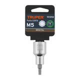 DADO PUNTA CORTA BRISTOL M5, CUADRO 1/2", TRUPER