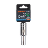 DADO LARGO DE 10 MM, 6 PUNTAS, CUADRO 1/2', TRUPER