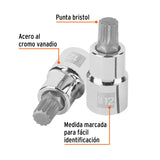 DADO PUNTA CORTA BRISTOL M12, CUADRO 1/2", TRUPER