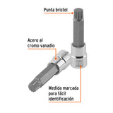 DADO PUNTA LARGA BRISTOL M16, CUADRO 1/2", TRUPER