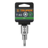 DADO PUNTA TORX T-40, CUADRO 1/2', TRUPER
