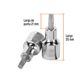 DADO PUNTA TORX T-40, CUADRO 1/2', TRUPER