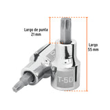 DADO PUNTA TORX T-50, CUADRO 1/2', TRUPER