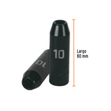 DADO LARGO CUADRO 1/2' DE IMPACTO 6 PUNTAS DE 10 MM, TRUPER