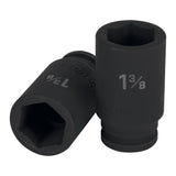 DADO LARGO DE IMPACTO DE 1-5/16', 6 PUNTAS, CUADRO 3/4'