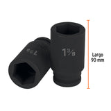 DADO LARGO DE IMPACTO DE 1-5/16', 6 PUNTAS, CUADRO 3/4'