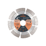 DISCO DE DIAMANTE DE 4' X 2.1 MM, RIN SEGMENTADO, TRUPER