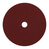 DISCO DE LIJA 4-1/2' CON RESPALDO DE FIBRA, GRANO 80, TRUPER