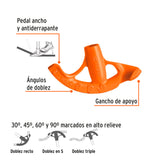 DOBLADOR DE TUBO CONDUIT 1/2', TRUPER