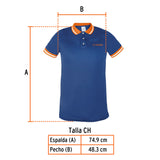 PLAYERA POLO PERFORMANCE PARA HOMBRE, AZUL, CH, TRUPER