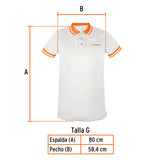 PLAYERA POLO PERFORMANCE PARA HOMBRE, BLANCA, G, TRUPER