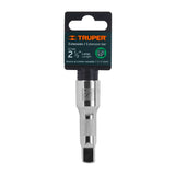 EXTENSIÓN CUADRO 1/2' PARA MATRACA, LARGO 2-1/2', TRUPER