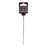 EXTENSIÓN CUADRO 1/2' PARA MATRACA, LARGO 20', TRUPER