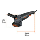 ESMERILADORA ANGULAR 4-1/2", INDUSTRIAL, 1250 W, 220 V