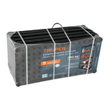 ESTANTE PLÁSTICO USO RUDO 5 REP/CAP. 70 KG, 185X43X91,TRUPER