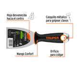 ESPÁTULA FLEXIBLE 3' ACERO INOX. MANGO COMFORT GRIP, EXPERT