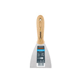 ESPÁTULA FLEXIBLE 3' CON MANGO DE MADERA, TRUPER