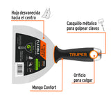 ESPÁTULA FLEXIBLE 6' ACERO INOX. MANGO COMFORT GRIP, EXPERT