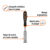 FORMÓN 1-1/4' MANGO COMFORT GRIP, TRUPER