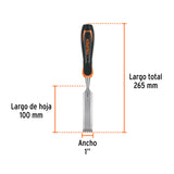 FORMÓN 1' MANGO COMFORT GRIP, TRUPER