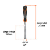 FORMÓN 3/4' MANGO COMFORT GRIP, TRUPER