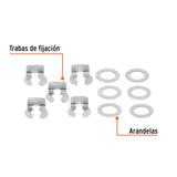 REPUESTO ARANDELAS Y TRABA DE FIJACION PARA FUM-12, 16 Y 20