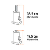 GATO HIDRÁULICO DE BOTELLA DE 4 TON, TRUPER