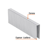 CAJA CON 1000 GRAPAS CORONA 7/16' CAL. 16, 38MM P/ENNE-160