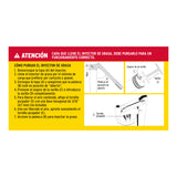 INYECTORA DE GRASA 14 OZ, 10000 PSI CON GRIP ANTIDERRAPANTE