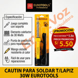 CAUTIN PARA SOLDAR T/LAPIZ 30W EUROTOOLS
