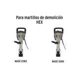 CINCEL PALA ZANCO HEXAGONAL DE 3' X 16', TRUPER