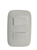 OFERTA INTERRUPTOR DOBLE P/EMPOTRAR "BLANCO"