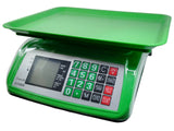 BALANZA DIGITAL MESA RECARGABLE  40 KG  (VERDE)