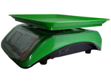 BALANZA DIGITAL MESA RECARGABLE  40 KG  (VERDE)