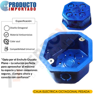 CAJA ELECTRICA OCTAGONAL PESADA