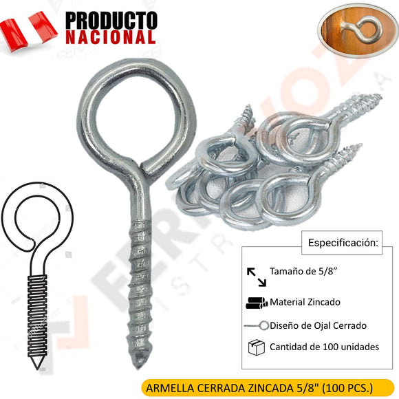 ARMELLA CERRADA ZINCADA  5/8