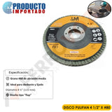 DISCO PULIFAN 4 1/2" X #80