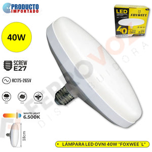 LAMPARA LED OVNI 40W "FOXWEE´L"