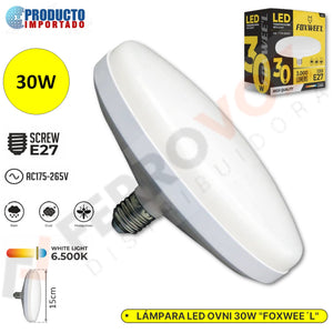 LAMPARA LED OVNI 30W "FOXWEE´L"