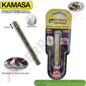 REPUESTO LAPIZ CORTAMAYOLICA 8 mm. " KAMASA "